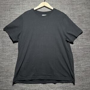 Jason Wu Shirt Men's XL Black Short Sleeve Casual Everyday